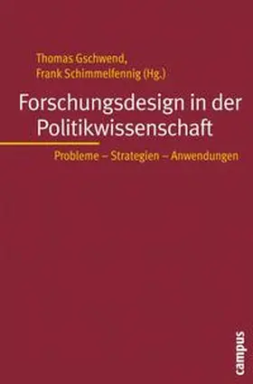 Gschwend / Schimmelfennig |  Forschungsdesign in der Politikwissenschaft | eBook | Sack Fachmedien