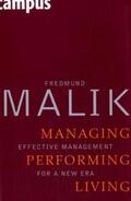 Malik |  Managing Performing Living | eBook | Sack Fachmedien