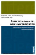 Kehm / Schomburg / Teichler |  Funktionswandel der Universitäten | eBook | Sack Fachmedien