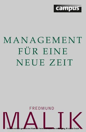 Malik |  Management für eine neue Zeit | eBook | Sack Fachmedien