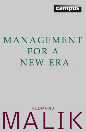 Malik |  Management For a New Era | eBook | Sack Fachmedien