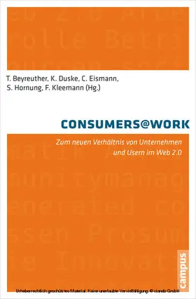 Beyreuther / Duske / Eismann | consumers@work | E-Book | sack.de