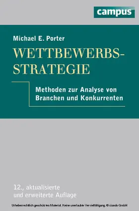 Porter | Wettbewerbsstrategie | E-Book | www.sack.de