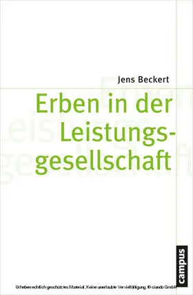 Beckert | Erben in der Leistungsgesellschaft | E-Book | www.sack.de