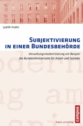 Krohn |  Subjektivierung in einer Bundesbehörde | eBook | Sack Fachmedien
