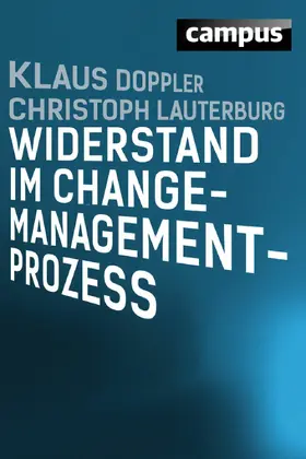 Lauterburg / Doppler |  Widerstand im Change-Management-Prozess | eBook | Sack Fachmedien