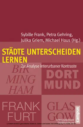Frank / Gehring / Griem |  Städte unterscheiden lernen | eBook | Sack Fachmedien