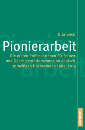 Bock | Pionierarbeit | E-Book | sack.de