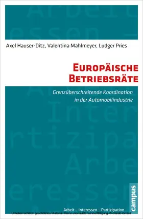 Hauser-Ditz / Mählmeyer / Pries | Europäische Betriebsräte | E-Book | www.sack.de