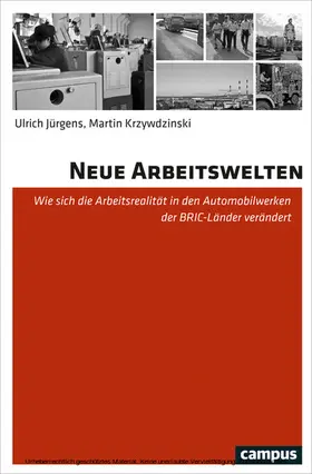 Jürgens / Krzywdzinski | Neue Arbeitswelten | E-Book | www.sack.de