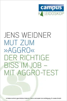 Weidner |  Mut zum »Aggro« | eBook | Sack Fachmedien