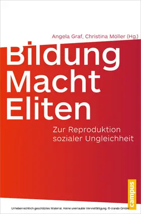 Graf / Möller |  Bildung – Macht – Eliten | eBook | Sack Fachmedien