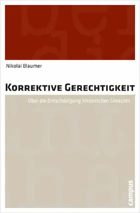Blaumer |  Korrektive Gerechtigkeit | eBook | Sack Fachmedien