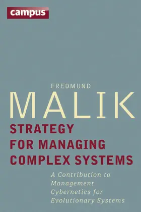 Malik |  Strategy for Managing Complex Systems | eBook | Sack Fachmedien