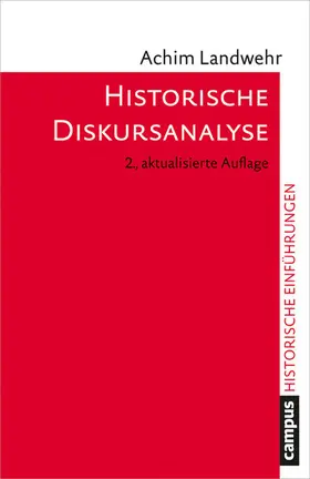 Landwehr | Historische Diskursanalyse | E-Book | www.sack.de