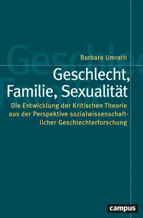 Umrath | Kritische Theorie und Geschlecht | E-Book | sack.de