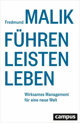Malik | Führen Leisten Leben | E-Book | sack.de