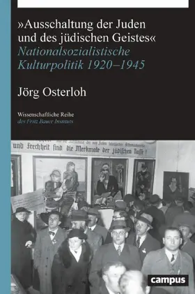 Osterloh | »Ausschaltung der Juden und des jüdischen Geistes« | E-Book | www.sack.de