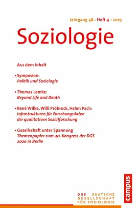 Farzin | Soziologie 4/2019 | E-Book | www.sack.de