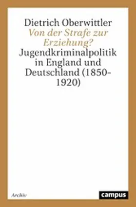 Oberwittler | Von der Strafe zur Erziehung? | E-Book | sack.de