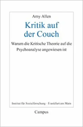 Allen |  Kritik auf der Couch | eBook | Sack Fachmedien