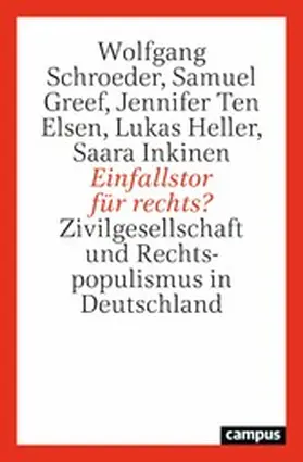 Schroeder / Greef / Ten Elsen |  Einfallstor für rechts? | eBook | Sack Fachmedien