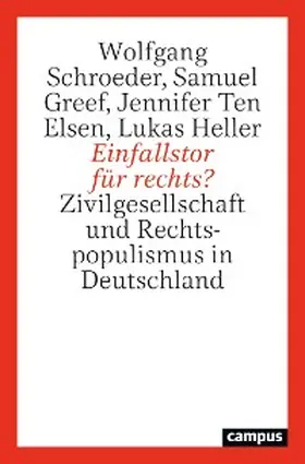 Schroeder / Greef / Ten Elsen |  Einfallstor für rechts? | eBook | Sack Fachmedien