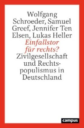 Schroeder / Greef / Ten Elsen | Einfallstor für rechts? | E-Book | sack.de