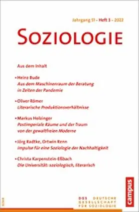 Baecker |  Soziologie 03/2022 | eBook | Sack Fachmedien