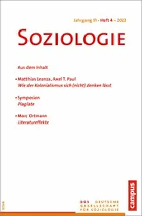 Baecker / Nissen / Lange |  Soziologie 04/2022 | eBook | Sack Fachmedien