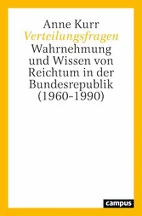 Kurr | Verteilungsfragen | E-Book | www.sack.de