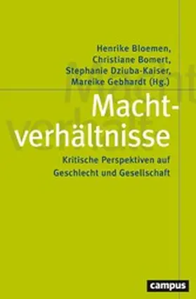 Bloemen / Bomert / Dziuba-Kaiser |  Machtverhältnisse | eBook | Sack Fachmedien