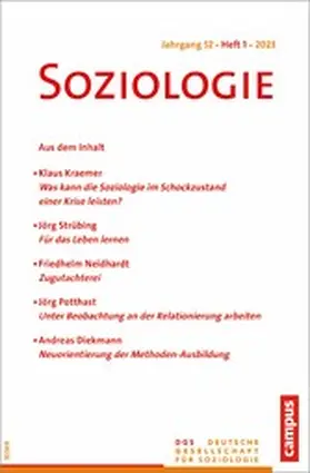 Baecker / Nissen / Lange | Soziologie 01/2023 | E-Book | www.sack.de