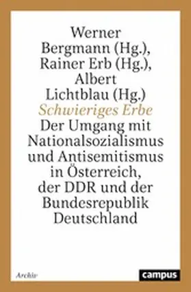 Bergmann / Erb / Lichtblau |  Schwieriges Erbe | eBook | Sack Fachmedien