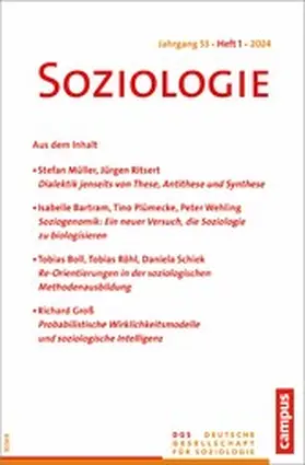 Baecker / Nissen / Lange |  Soziologie 01/2024 | eBook | Sack Fachmedien