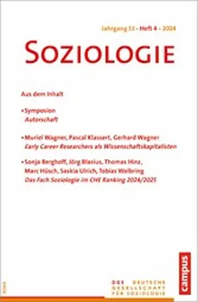 Baecker / Nissen / Lange |  Soziologie 04/2024 | eBook | Sack Fachmedien
