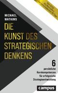 Watkins |  Die Kunst des strategischen Denkens | eBook | Sack Fachmedien