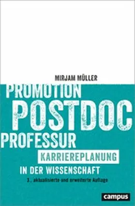 Müller | Promotion - Postdoc - Professur | E-Book | sack.de