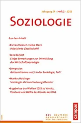 Poferl / Nissen / Lange | Soziologie 2/2025 | E-Book | www.sack.de