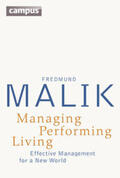 Malik |  Malik, F: Managing Performing Living | Buch |  Sack Fachmedien