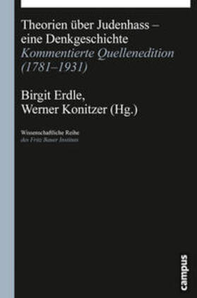 Erdle / Konitzer |  Theorien über Judenhass - eine Denkgeschichte | Buch |  Sack Fachmedien
