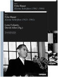 Bauer / Foljanty / Johst |  Fritz Bauer, in 2 Teilbänden | Buch |  Sack Fachmedien