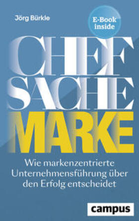 Bürkle | Bürkle, J: Chefsache Marke | Medienkombination | 978-3-593-50982-2 | sack.de