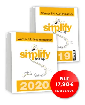  simplify your day Kalender Set 2019 und 2020 | Sonstiges |  Sack Fachmedien