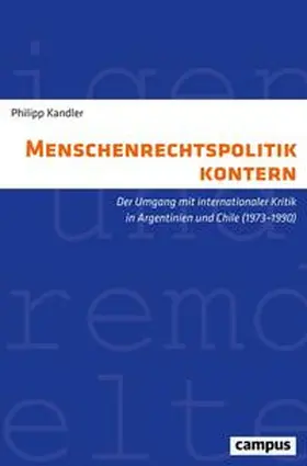 Kandler |  Menschenrechtspolitik kontern | Buch |  Sack Fachmedien