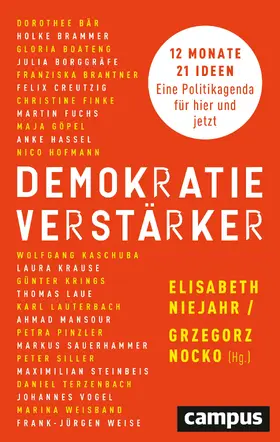 Niejahr / Nocko | Demokratieverstärker | Buch | 978-3-593-51383-6 | www.sack.de