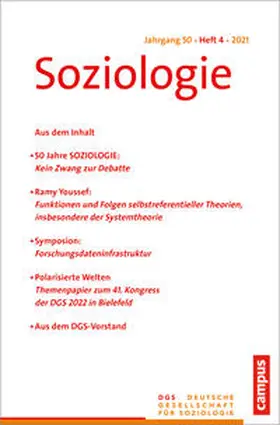 Baecker |  Soziologie 4/2021 | Buch |  Sack Fachmedien