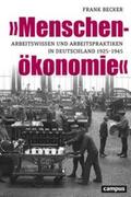 Becker |  »Menschenökonomie« | Buch |  Sack Fachmedien