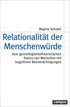 Schidel |  Relationalität der Menschenwürde | Buch |  Sack Fachmedien