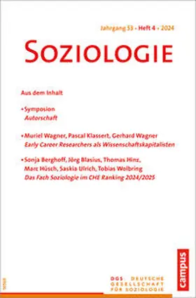 Baecker | Soziologie 04/2024 | Buch | 978-3-593-51895-4 | sack.de